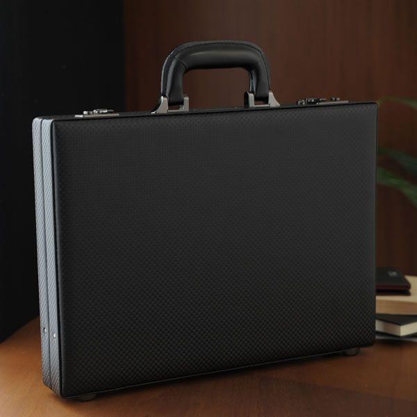 Luggage AOKI 1894 青木鞄 メンズ アタッシュケース A4 ブラック GAZA