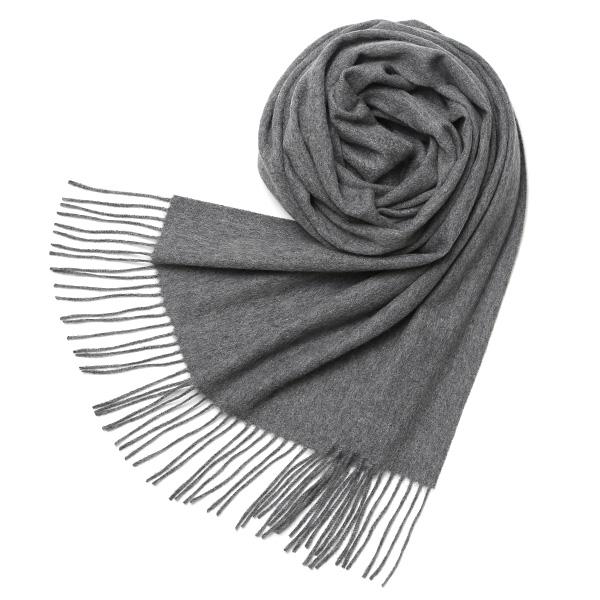 大判 ストール メンズ レディース カシミヤ100% 日本メーカー製 箱付き