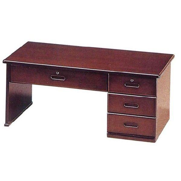 文机 座机 書斎机 FK-490 文机30 鍵付 幅90cm 静岡県産 国産 日本製