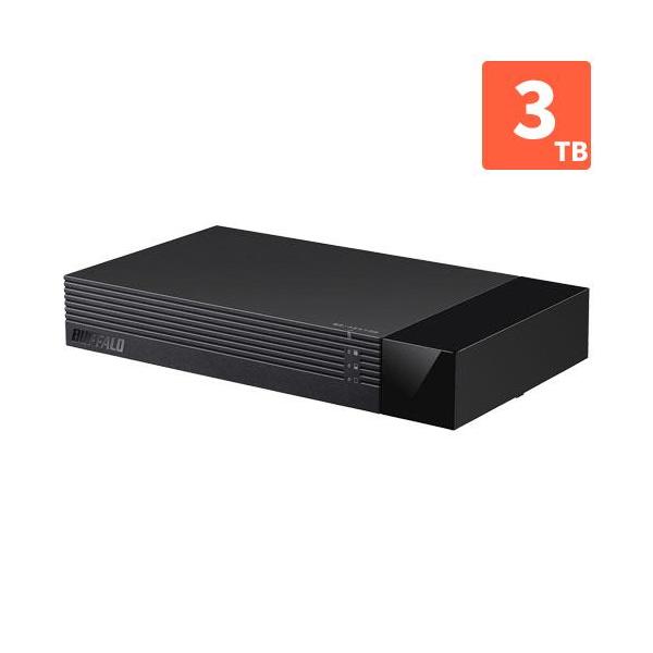 BUFFALO（バッファロー） HDV-SAM3.0U3-BKA TV録画用 外付けHDD 3TB
