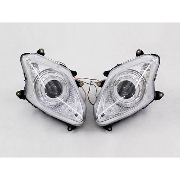 ホンダ（HONDA） フォルツァMF08白イカリング&LED付きプロジェクター