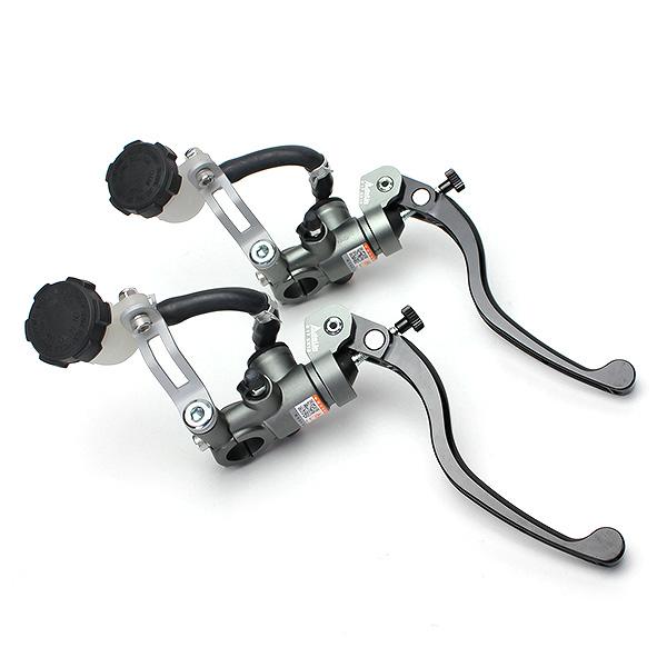 ブレーキ クラッチ マスターシリンダー 2点セット φ17.5×18mm ラジアル