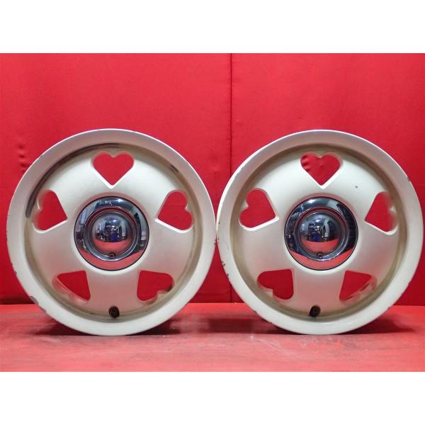 中古ホイール 2本セット オープンハート 14x5J 4/100 ja14 : 太平