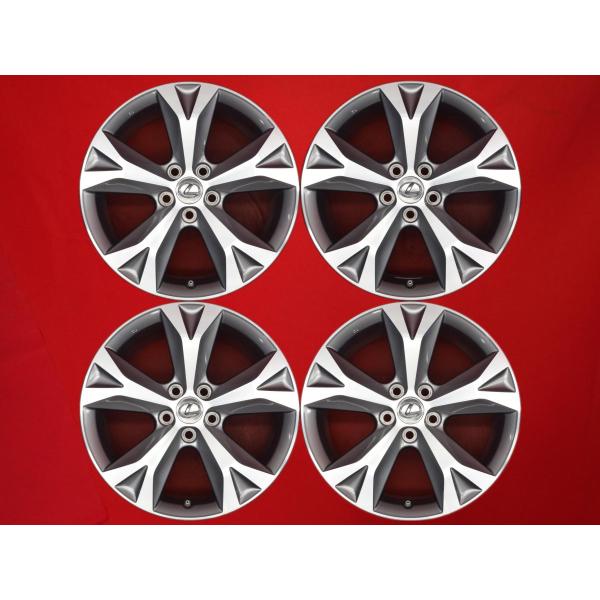 LEXUS レクサス NX version L 純正 ホイール 4本 7.5J-18 PCD114.3 5穴