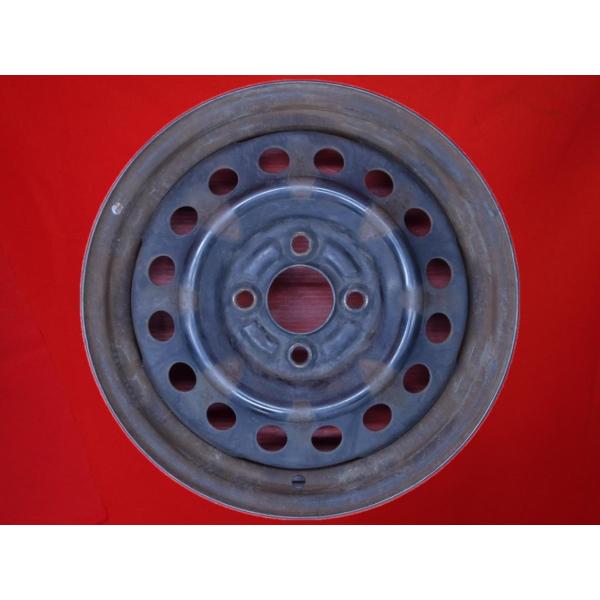 激安 単品1本】スバル R2 ステラ 純正 スチールホイール 鉄ホイール 鉄