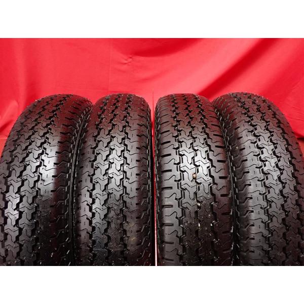 新品同様】145/80R12 80/78N LT 夏タイヤ 4本SET《ヨコハマ スーパー