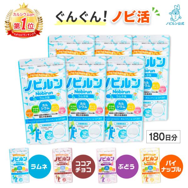 ノビルン 【LINE登録で300円OFFクーポン】ノビルン 6袋セット