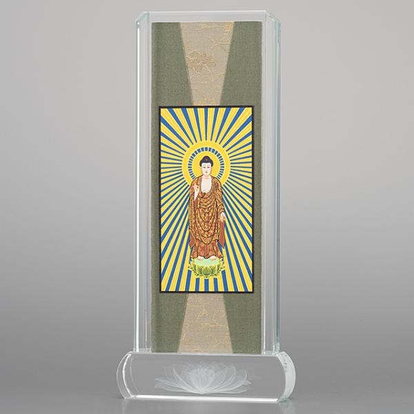 仏壇屋 滝田商店 クリスタル掛軸 西阿弥陀如来 (浄土真宗本願寺派) 大