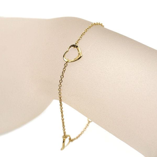 TIFFANY&Co.（ティファニー） オープンハート ブレスレット 約17.5cm