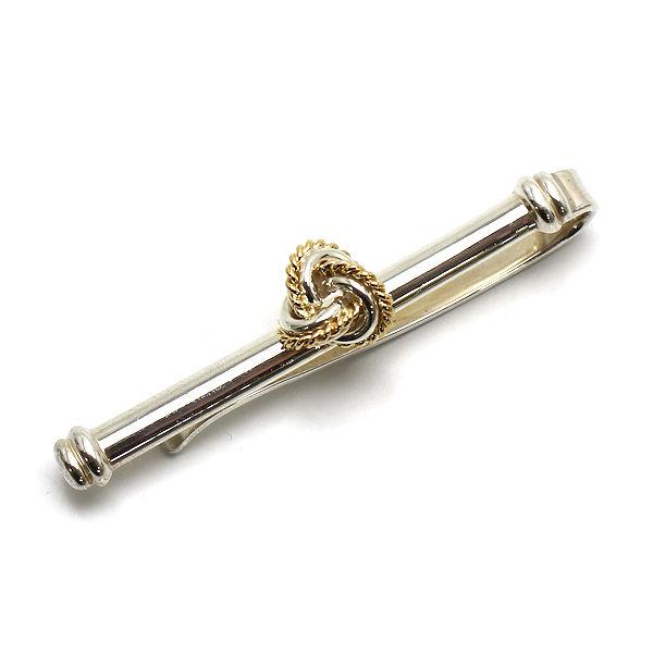 TIFFANY&Co.（ティファニー） ツイスト ノット タイバー SV925 K18