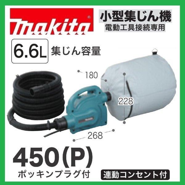 マキタ（makita） 450(P) 小型集じん機 6.6L 粉じん専用集塵機