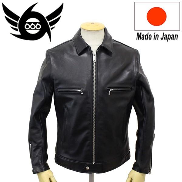 666 666 LJM-17TF TIGHT FIT SINGLE LEATHER JACKET (タイトフィット