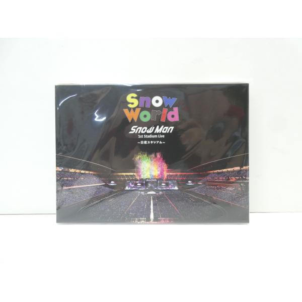 未開封 SnowMan Snow World 日産スタジアム 1st Stadium Live FC限定