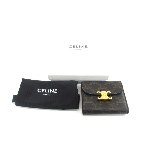 CELINE（セリーヌ） トリオンフ キャンバス ウォレット 財布 ∠UP5333