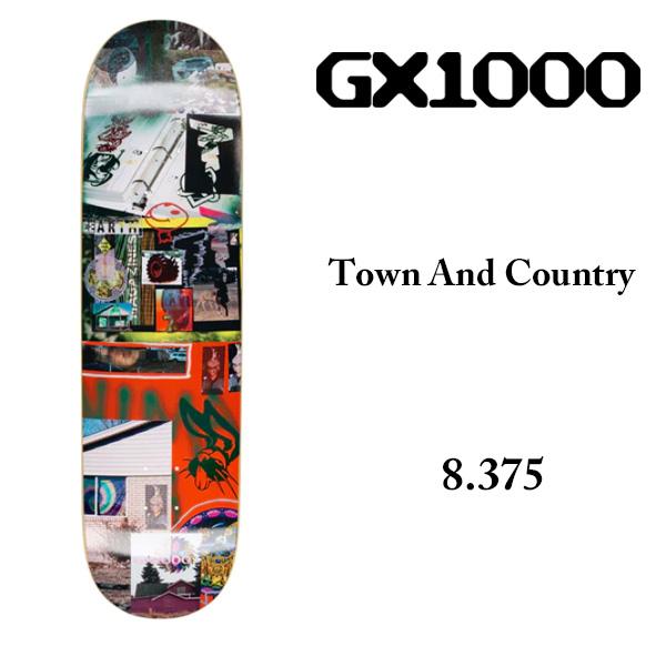 GX1000 デッキ 【 8.375インチ 】GX1000 Town And Country Deck