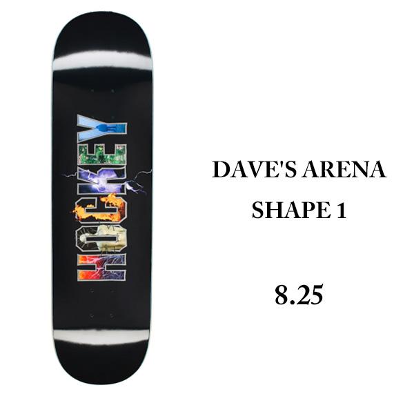 HOCKEY SKATEBOARDS DECK ホッケー デッキ 8.25インチ DAVE'S ARENA