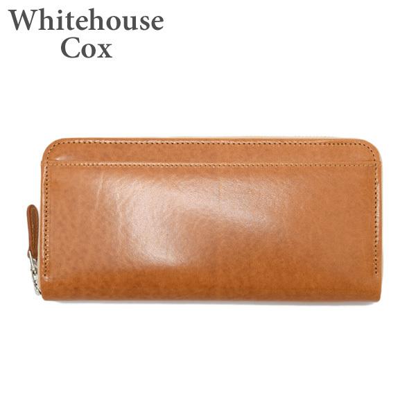 Whitehouse Cox（ホワイトハウスコックス） 長財布 S1088 SADDLE