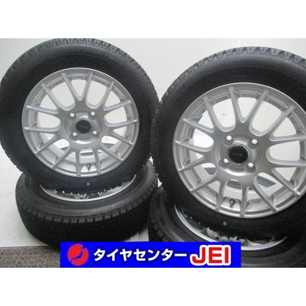 14インチ バリ溝 165/65R14 5.5J+39 100 タンク/ルーミー BS 中古