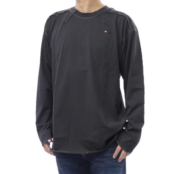 DIESEL（ディーゼル） メンズロングクルーネックTシャツ A19464 0NIAX