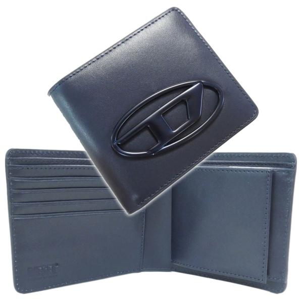 DIESEL（ディーゼル） メンズ二つ折り財布（小銭入れ付き） X10123