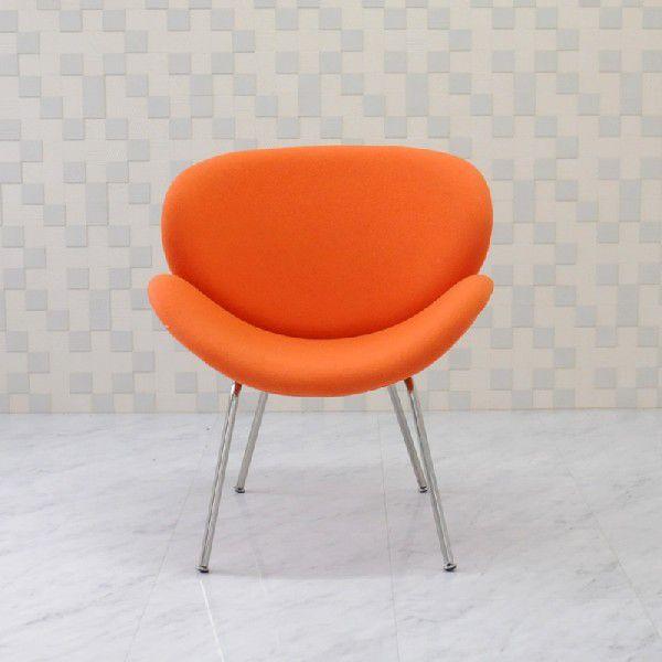 オレンジスライスチェア ピエールポーリン オレンジ ファブリック仕様