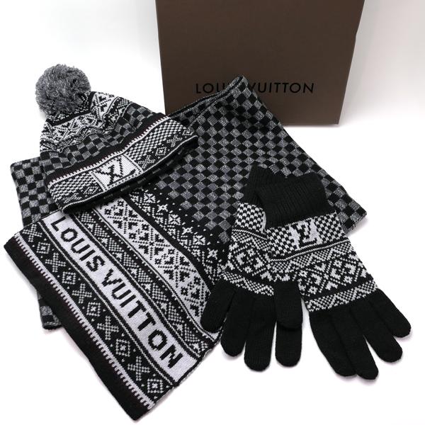 LOUIS VUITTON（ルイ・ヴィトン） マフラー グローブ ニット帽 冬小物3