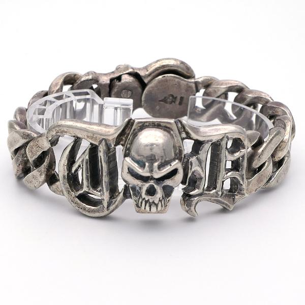 THIRTEEN DESIGNS（サーティーンデザインズ） スカル ブレスレット KBK