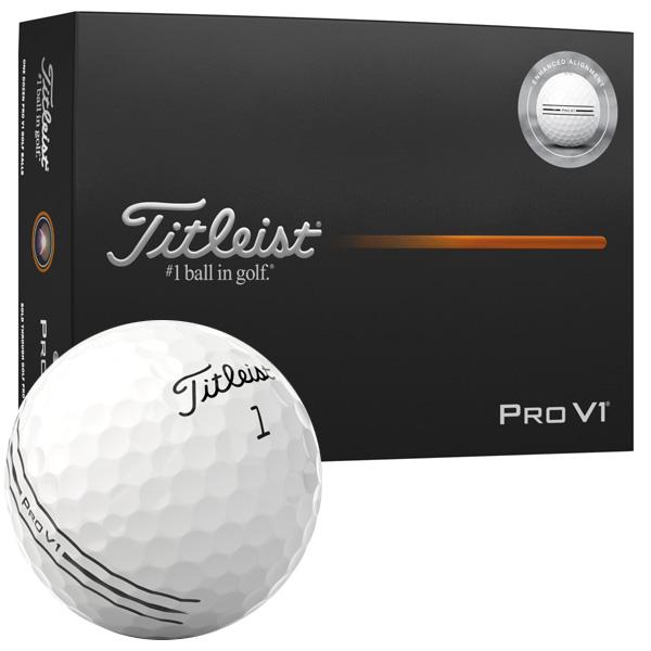Titleist（タイトリスト） 2025 プロ V1 AIMエンハンスド ゴルフボール