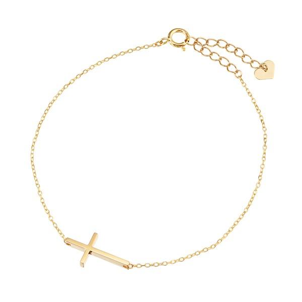 ジュエリーツツミ K10イエローゴールドブレスレット : ジュエリー