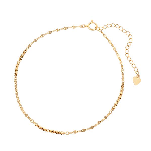ジュエリーツツミ K18イエローゴールドアンクレット : ジュエリー