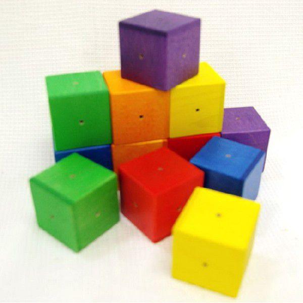 ジーナ ベビーキューブ 12ピース 積み木 ベビー SINA 1歳〜 【送料無料