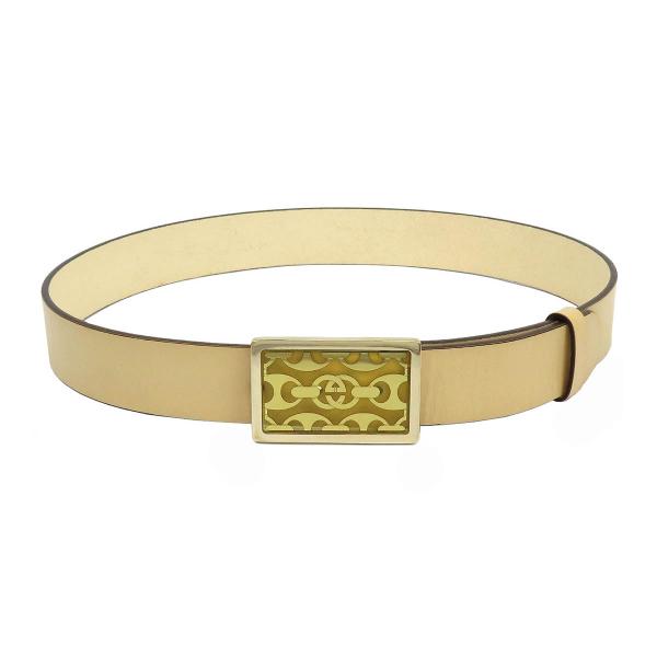 GUCCI（グッチ） インターロッキングG スクエア バックル ベルト 80 32