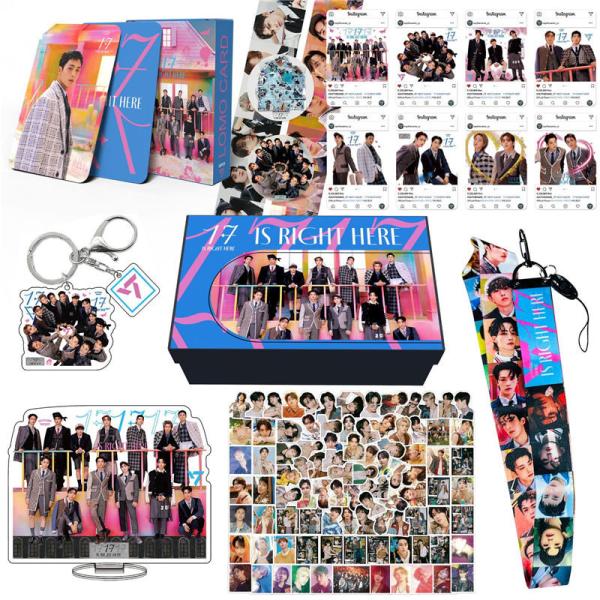 SEVENTEENグッズ ギフトボックス フォトカード セブンティーン テープ