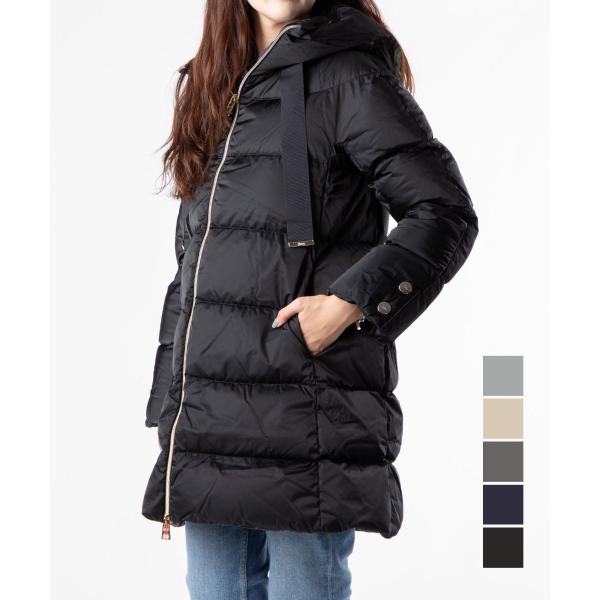 HERNO（ヘルノ） HERNO A-Shape エーシェイプ JACKET IN SATIN サテンA