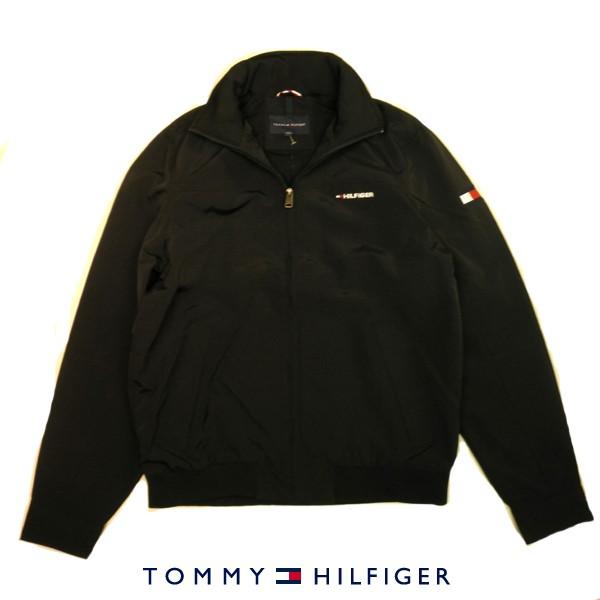 TOMMY HILFIGER（トミー・ヒルフィガー） ナイロンジャケット 襟ロゴ