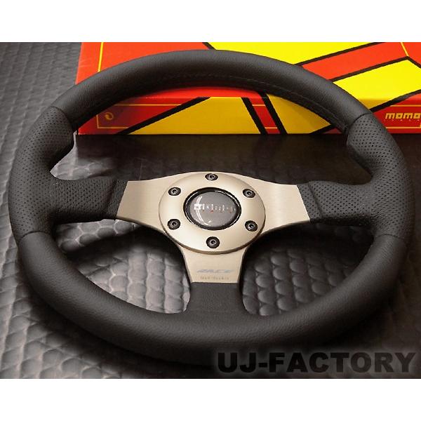 正規品 MOMO ステアリング RACE（レース） 32φ R-12 : 株式会社 UJ