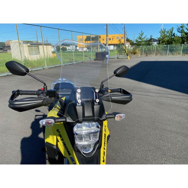 アクリポイント Vストローム250SX スクリーン クリア 12CMロング