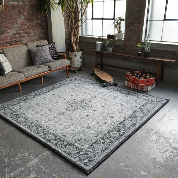 ERARE（エラーレ） ラグマット 200×200cm 正方形 ラグ マット 室内