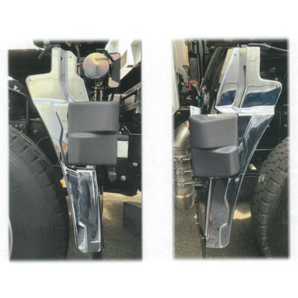 メッキマッドガードカバー 17クオン センサー付車用（令和4年5月〜）UD