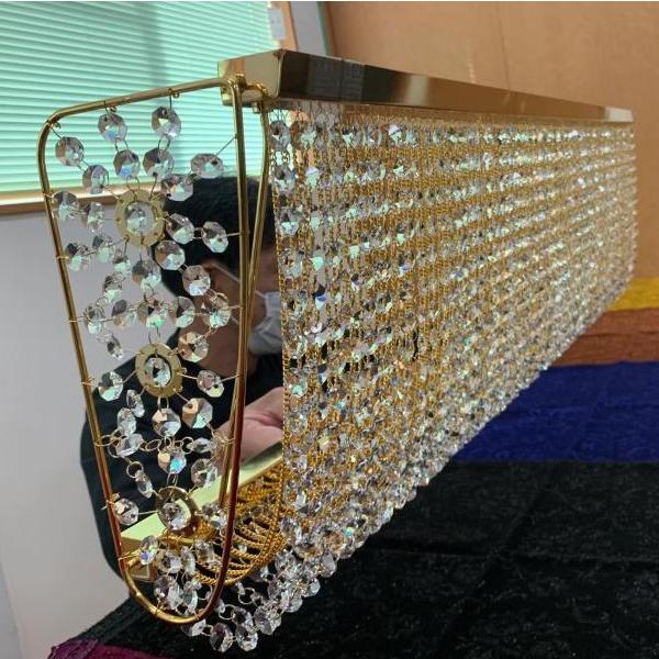 ゴールドキングシャンデリア ナイアガラ 横幅805mm【MGC-434