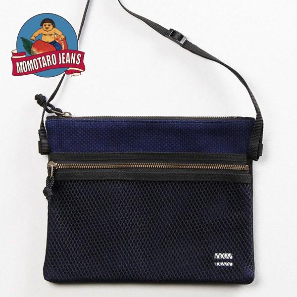 桃太郎ジーンズ（MOMOTARO JEANS） サコッシュ 鞄 バッグ メンズ 岡山
