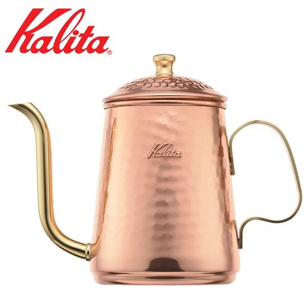 Kalita（カリタ） コーヒーポット 細口 ケトル ドリップケトル 直火 銅