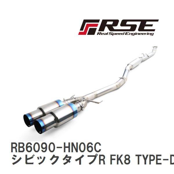 RSE/リアルスピードエンジニアリング】 フルチタンマフラーキット