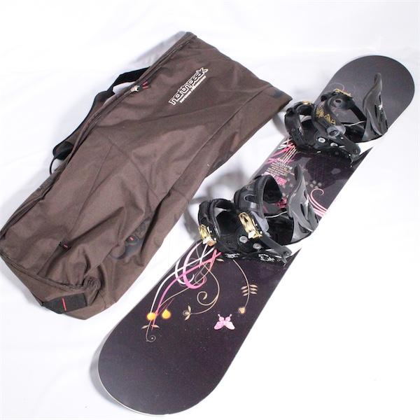 YELLOWBUS/SPOON ボード2点セット サイズ142cm 【中古】スノーボード