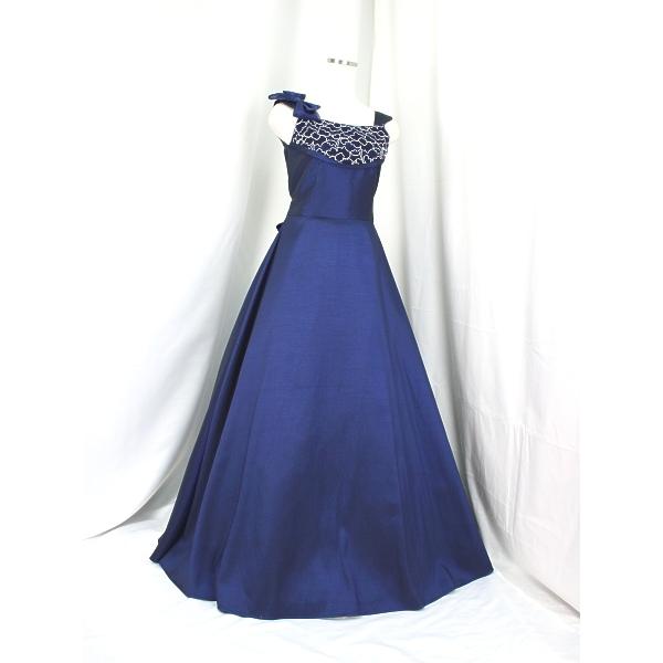 ゆめりすと シンフォニーv6 ネイビー 160：演奏会発表会用ドレス