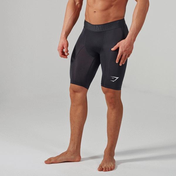 ジムシャーク メンズ コンプレッションパンツ ボディビル パンツ