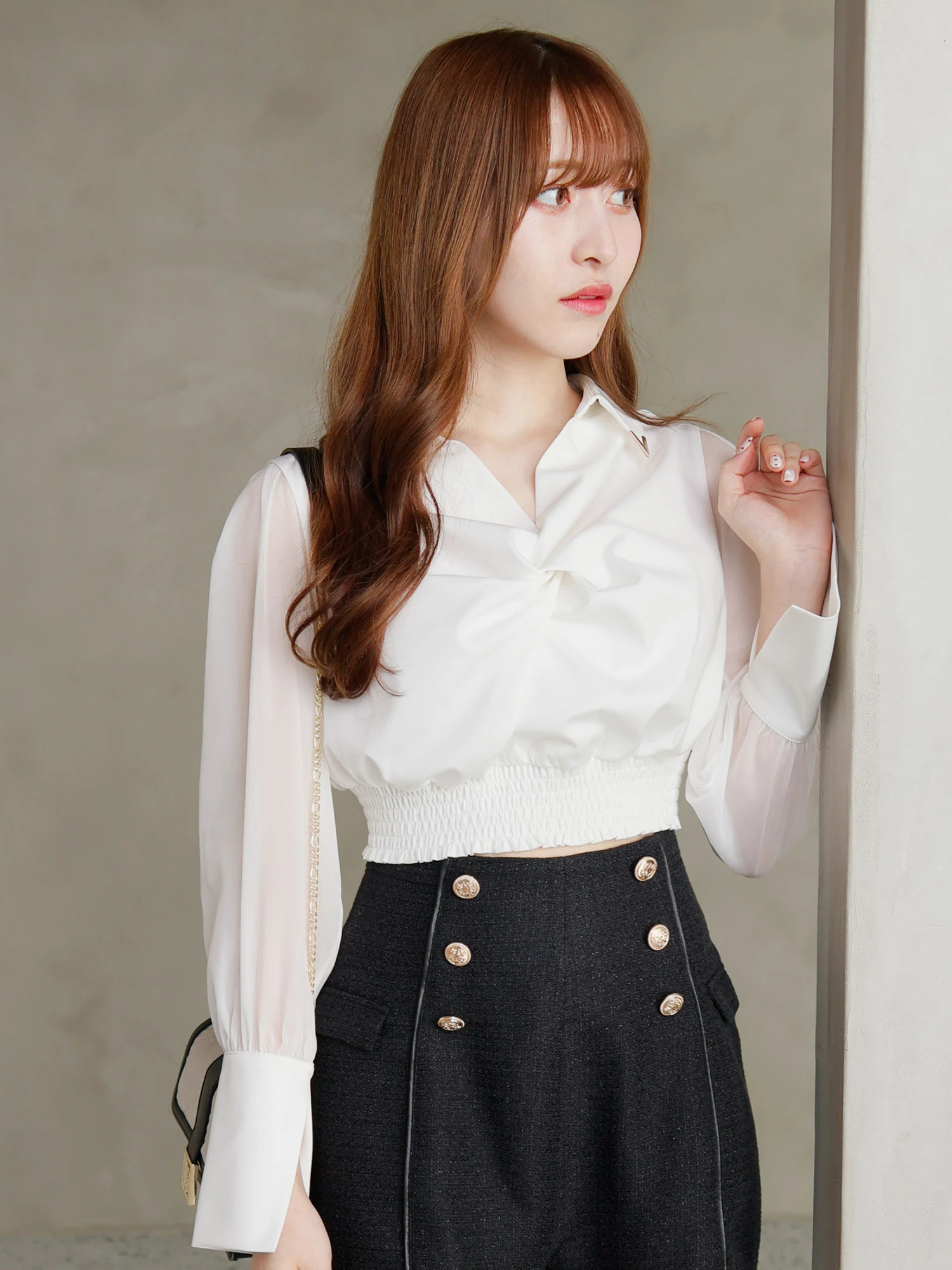 LIP SERVICE（リップサービス）｜ フロントツイストシャツ アイテムの