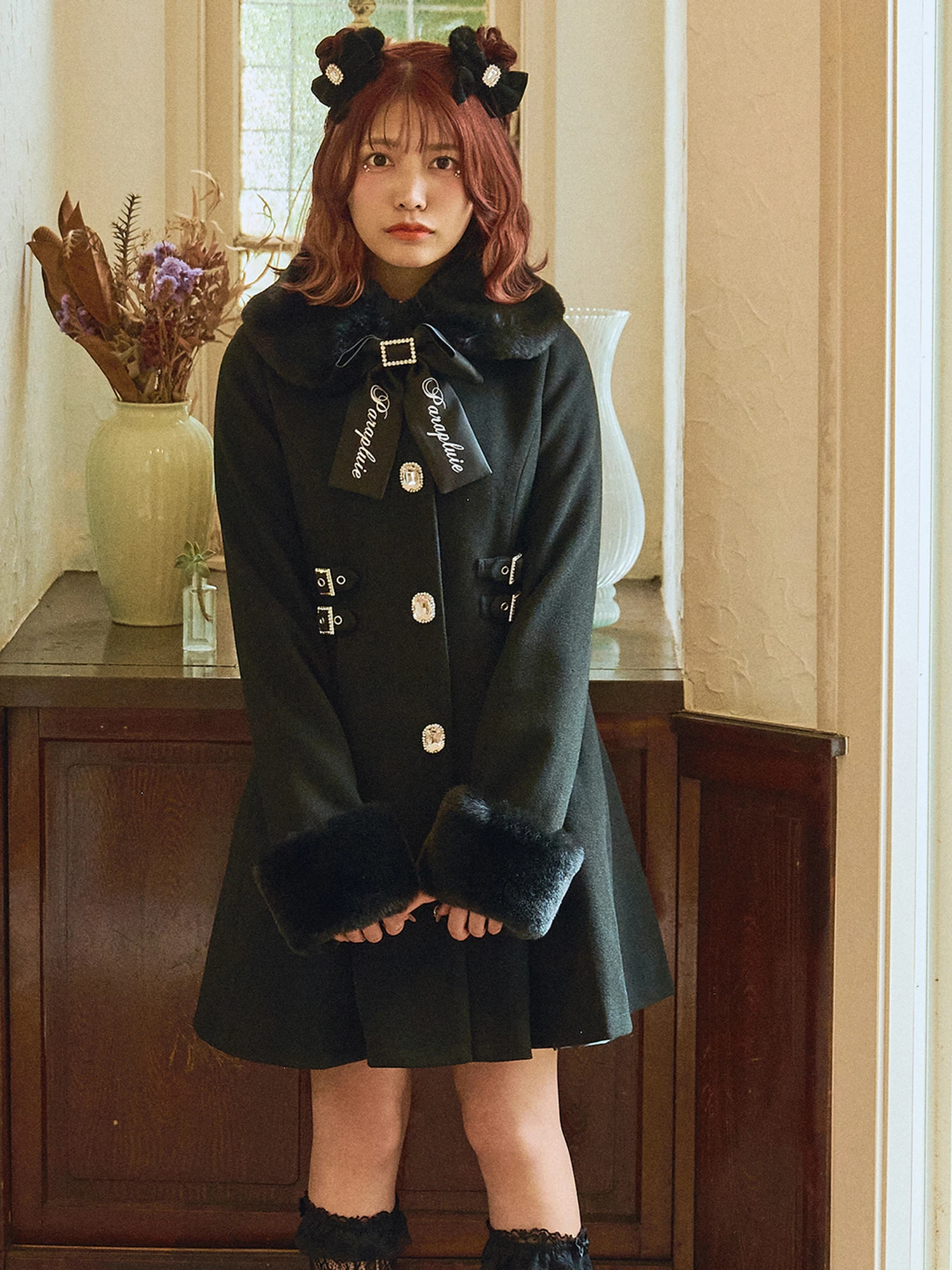 ロゴリボンドーリーコート - Ank Rouge(アンクルージュ)のコート