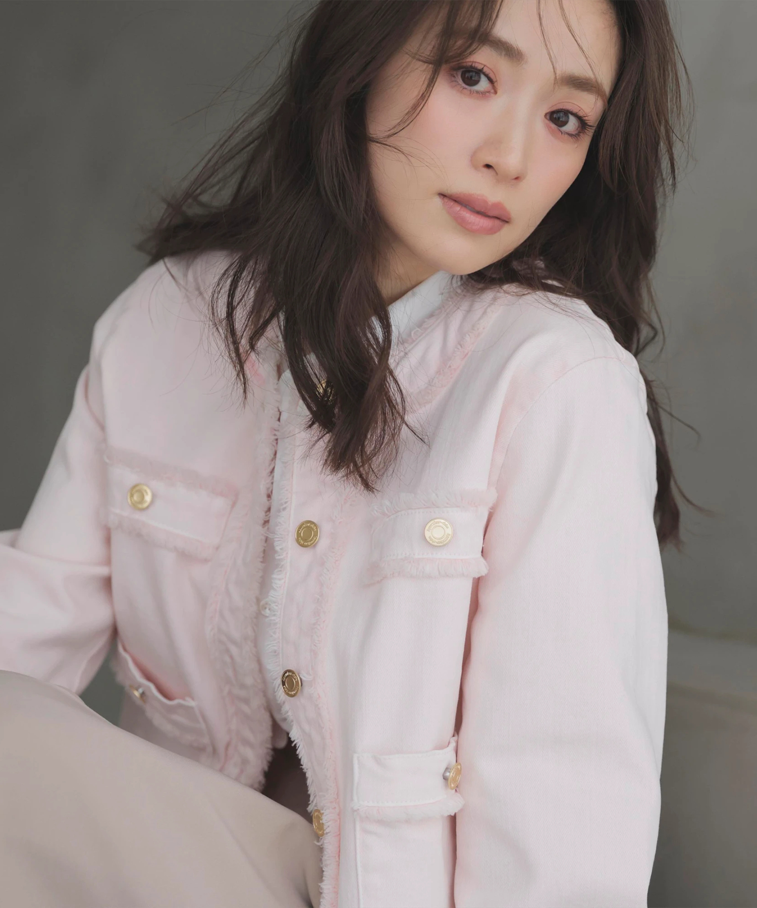 トラッドノーカラーデニムジャケット | ジャケット | Apuweiser-riche