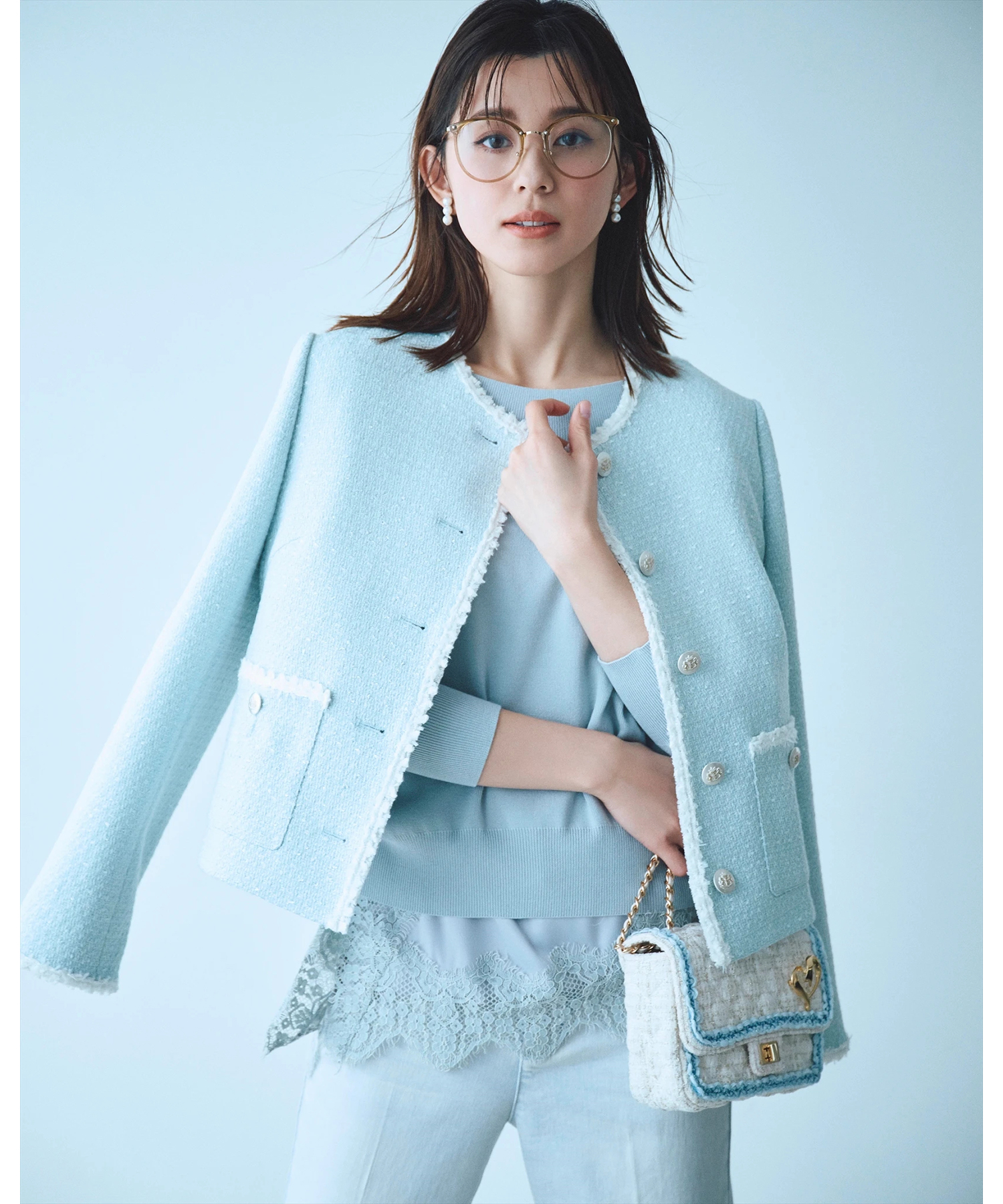 ブレードトリムツイードジャケット | ジャケット | JUSGLITTY（ジャス